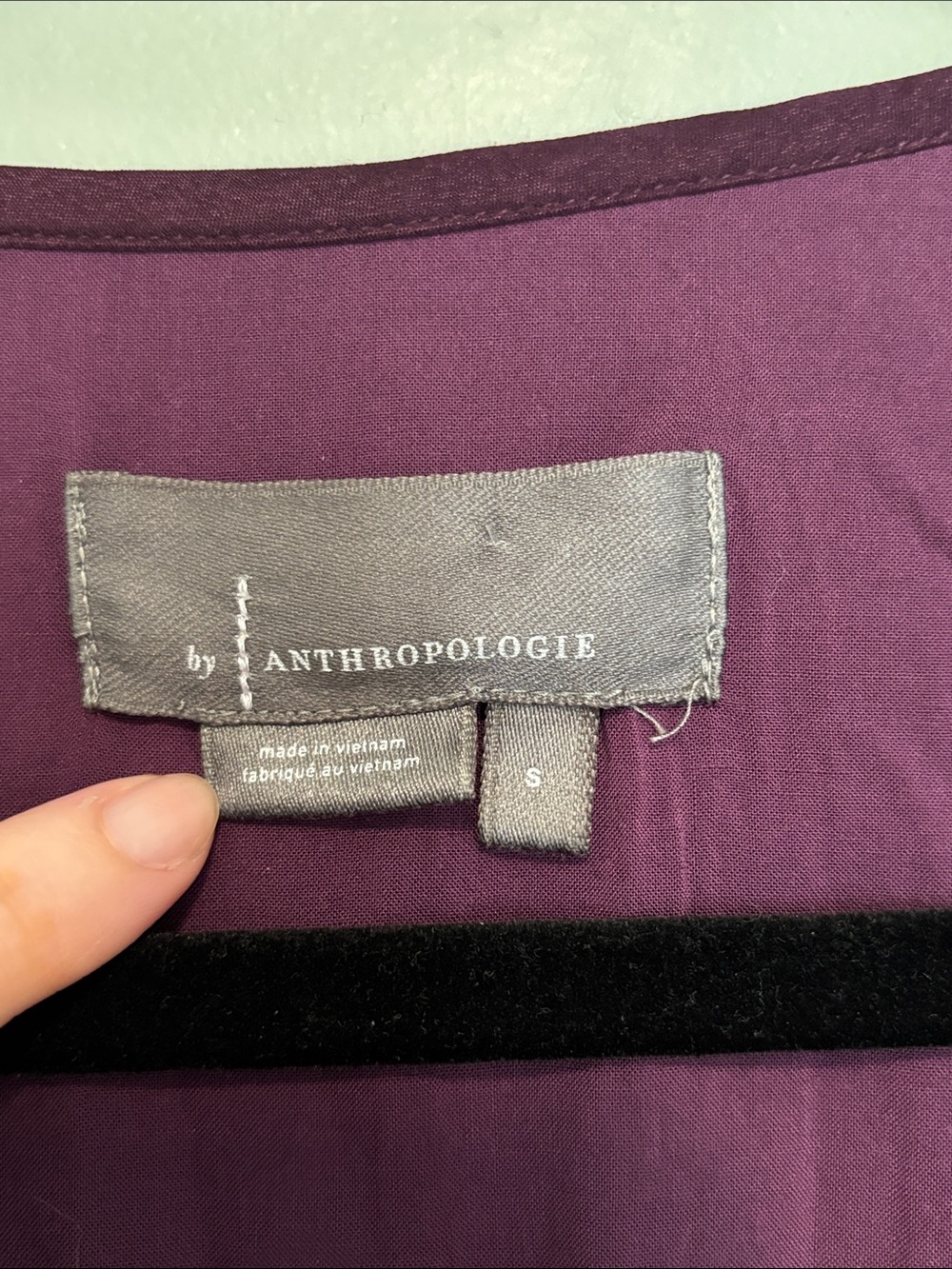 Anthropologie Somerset Maxi Dress in Plum (Size S) - Picture 4 of 8